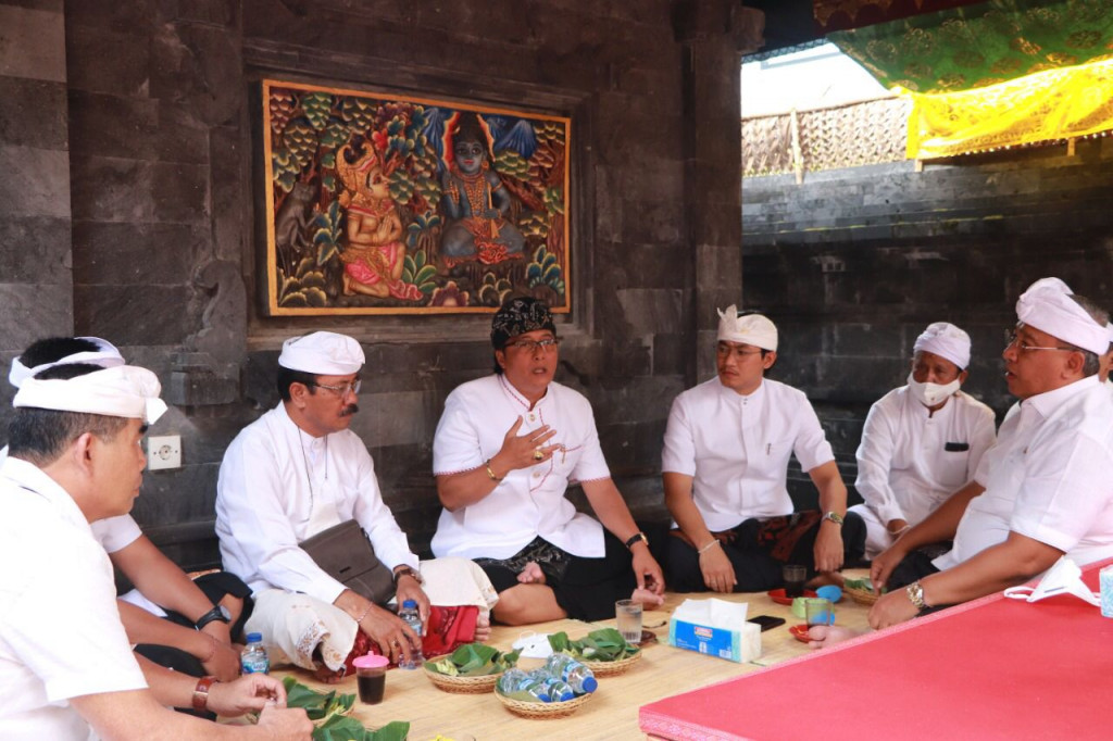 Karya Ngenteg Linggih di Pura Puseh Pipitan Canggu